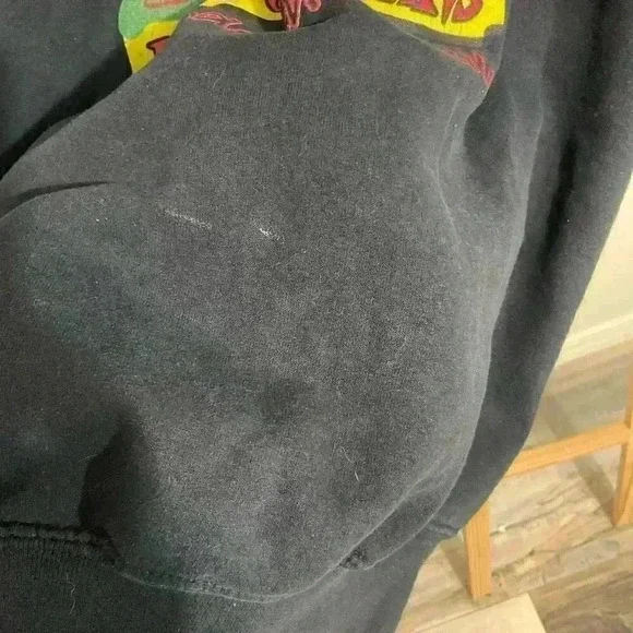 Gilden activewear heavyweight Crewneck, Big Easy New Orleans that voodoo that yo - Picture 3 of 9